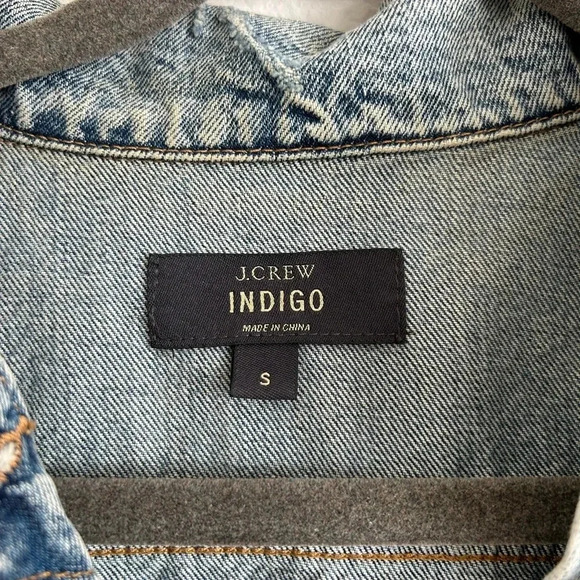 JCrew Indigo Denim Women’s Vest - Picture 4 of 5